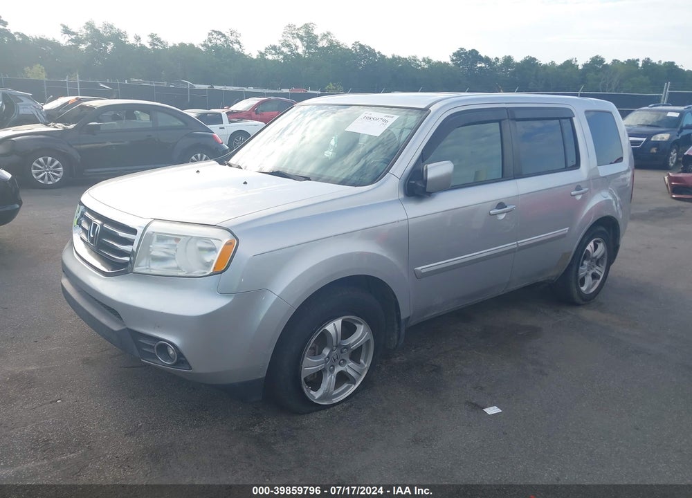 2013 HONDA PILOT EX-L VIN: 5FNYF3H57DB036035