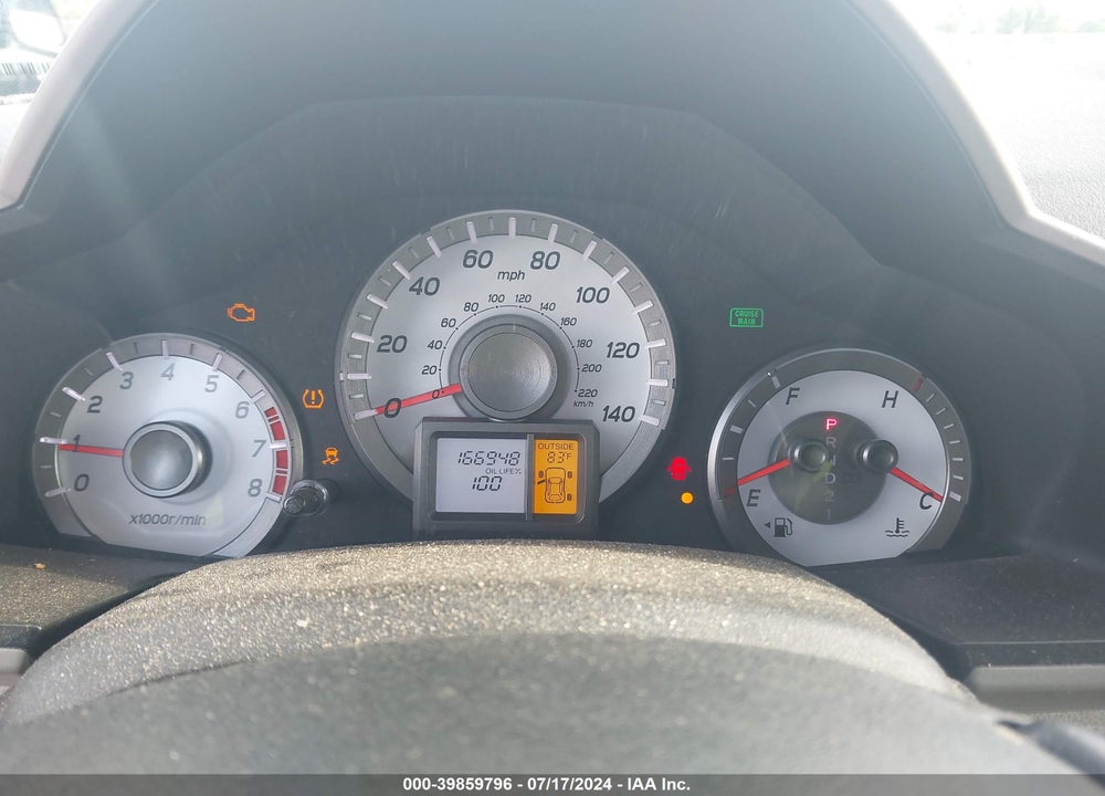 2013 HONDA PILOT EX-L VIN: 5FNYF3H57DB036035