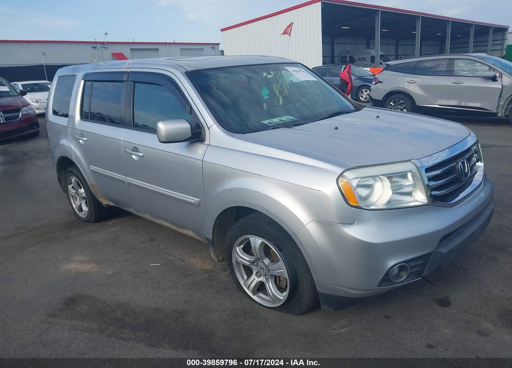 2013 HONDA PILOT EX-L VIN: 5FNYF3H57DB036035