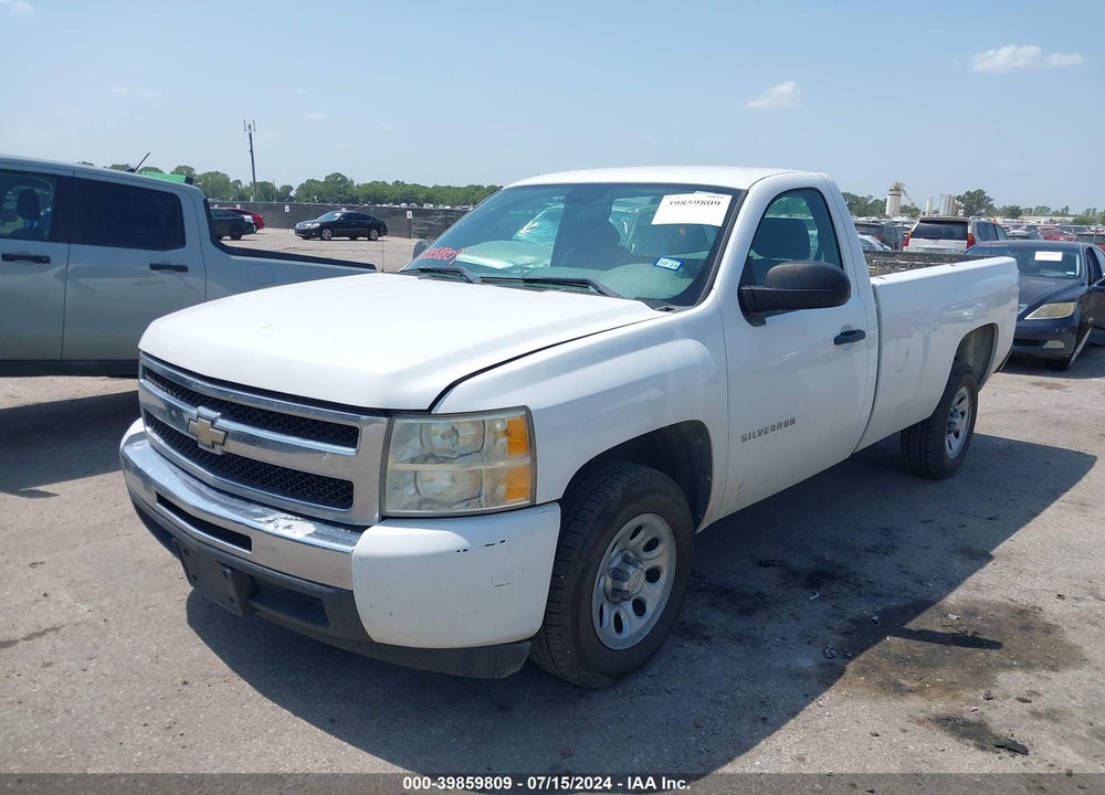 2010 CHEVROLET SILVERADO 1500 WORK TRUCK VIN: 1GCPCPE0XAZ268638