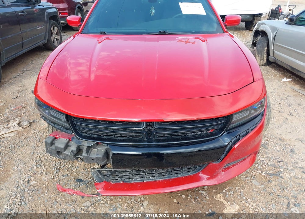 2016 DODGE CHARGER SXT VIN: 2C3CDXJG6GH189107