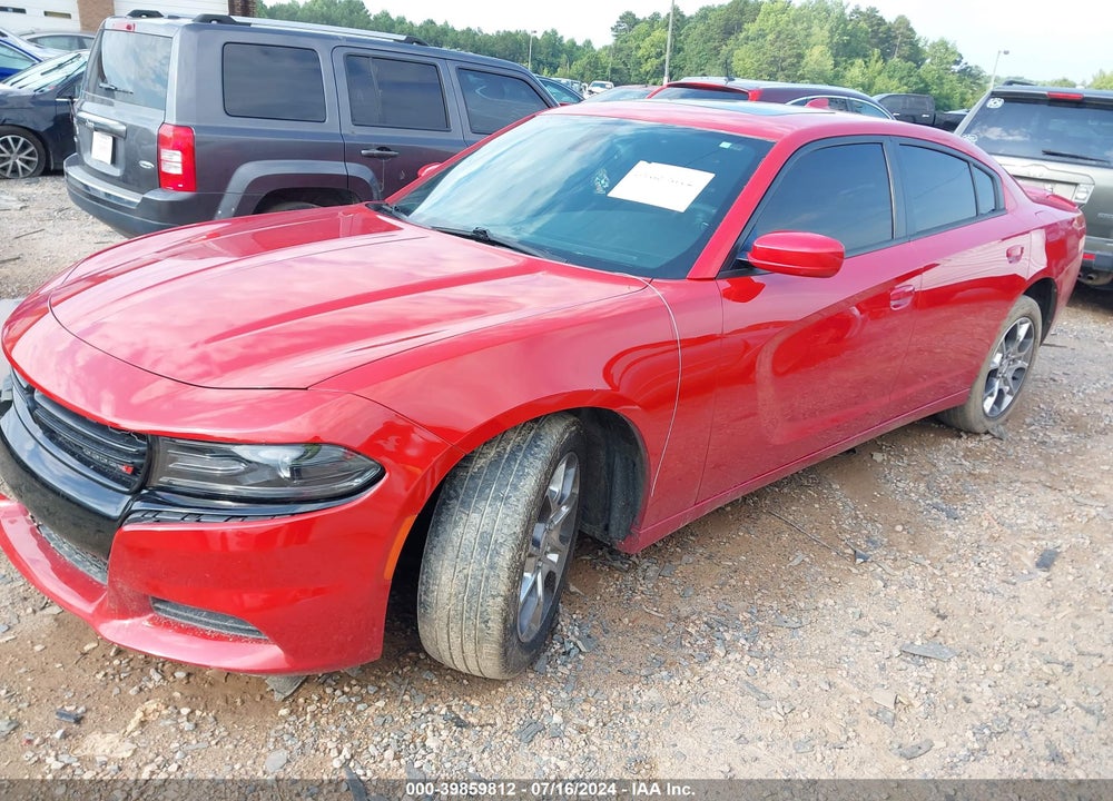 2016 DODGE CHARGER SXT VIN: 2C3CDXJG6GH189107