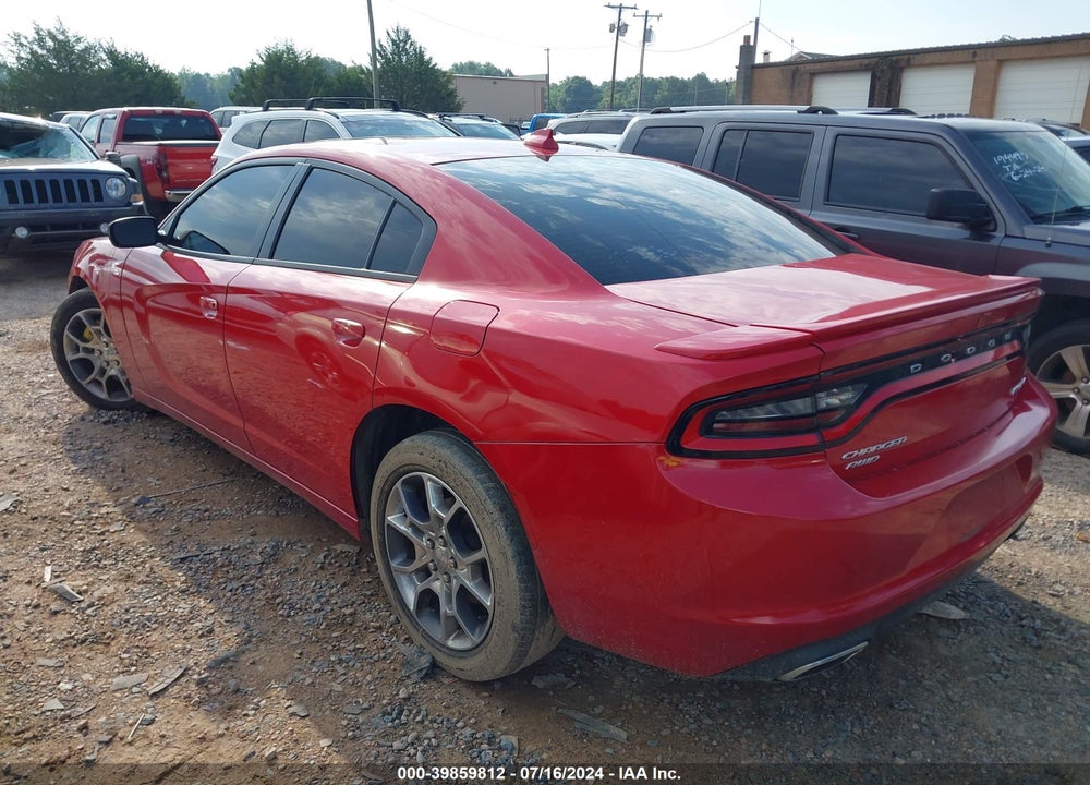 2016 DODGE CHARGER SXT VIN: 2C3CDXJG6GH189107