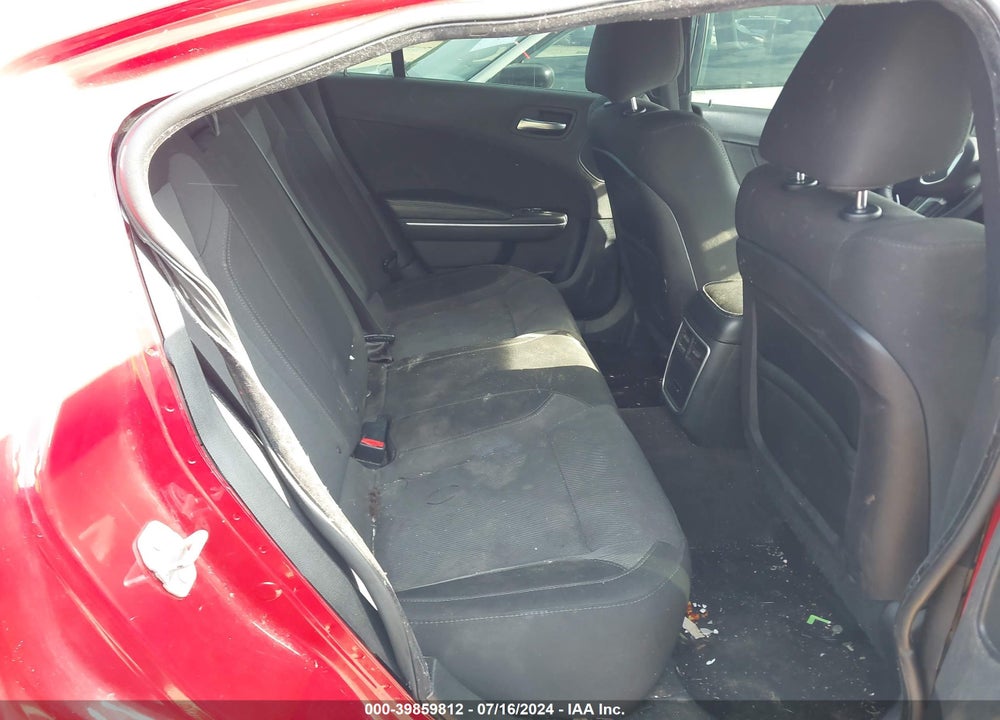 2016 DODGE CHARGER SXT VIN: 2C3CDXJG6GH189107