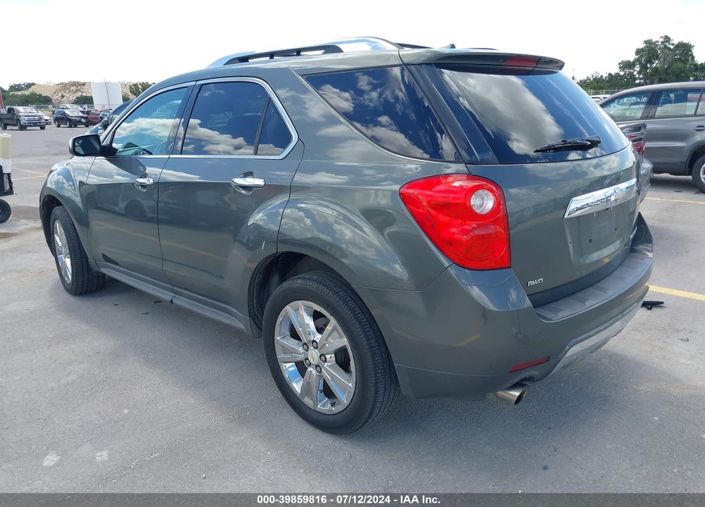 2013 CHEVROLET EQUINOX LTZ VIN: 2GNFLGE30D6278883