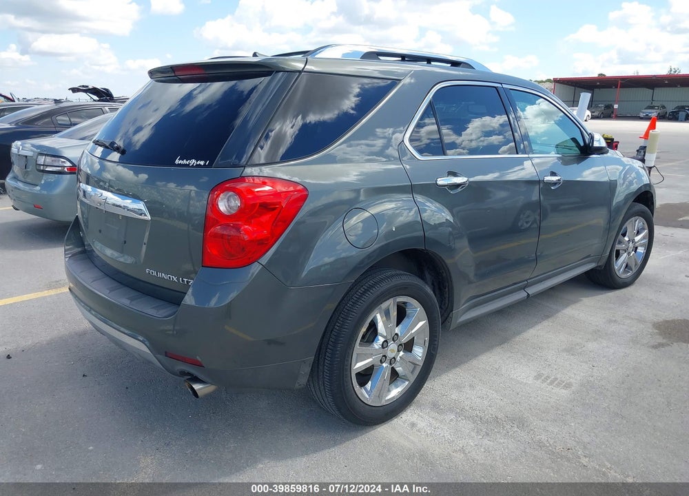 2013 CHEVROLET EQUINOX LTZ VIN: 2GNFLGE30D6278883