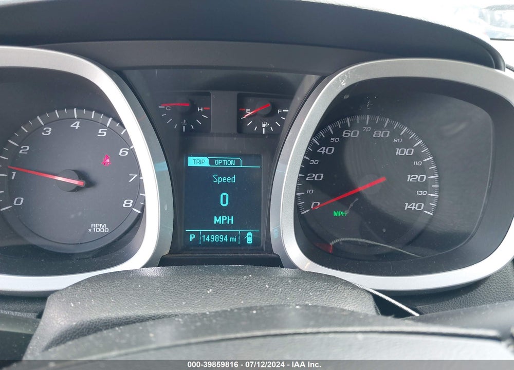 2013 CHEVROLET EQUINOX LTZ VIN: 2GNFLGE30D6278883