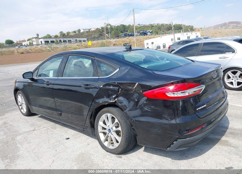 2020 FORD FUSION HYBRID SE VIN: 3FA6P0LU9LR149036