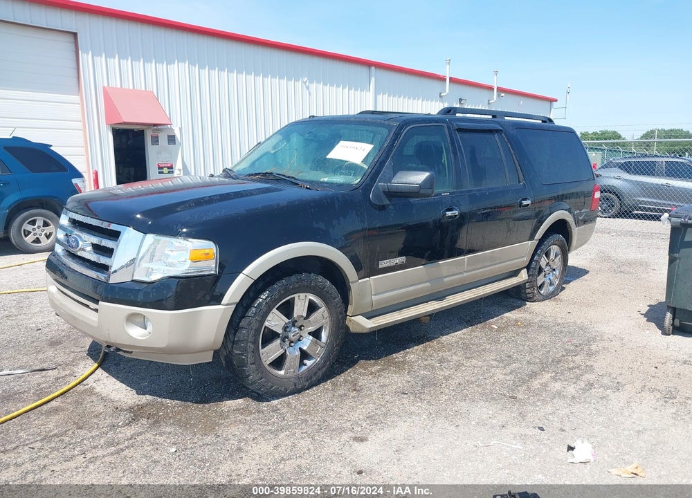 2007 FORD EXPEDITION EL EDDIE BAUER VIN: 1FMFK18547LA71216
