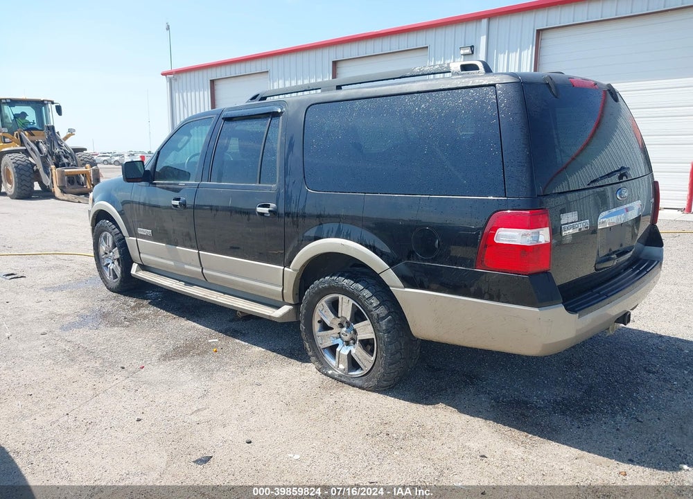 2007 FORD EXPEDITION EL EDDIE BAUER VIN: 1FMFK18547LA71216