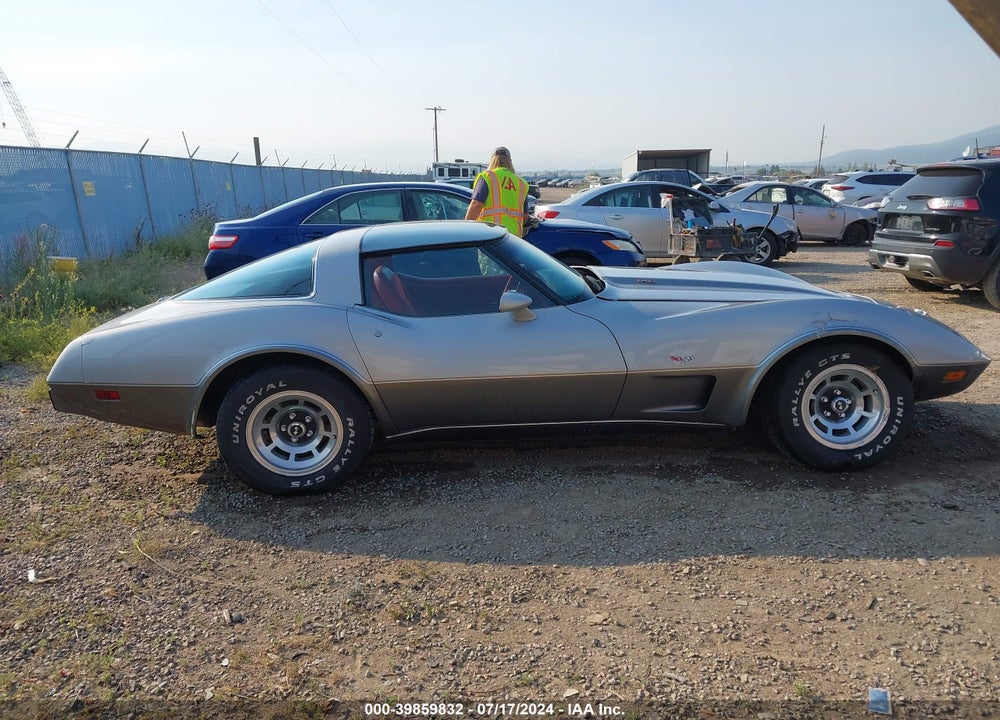 1978 CHEV CORVETTE VIN: 1Z8748S428492