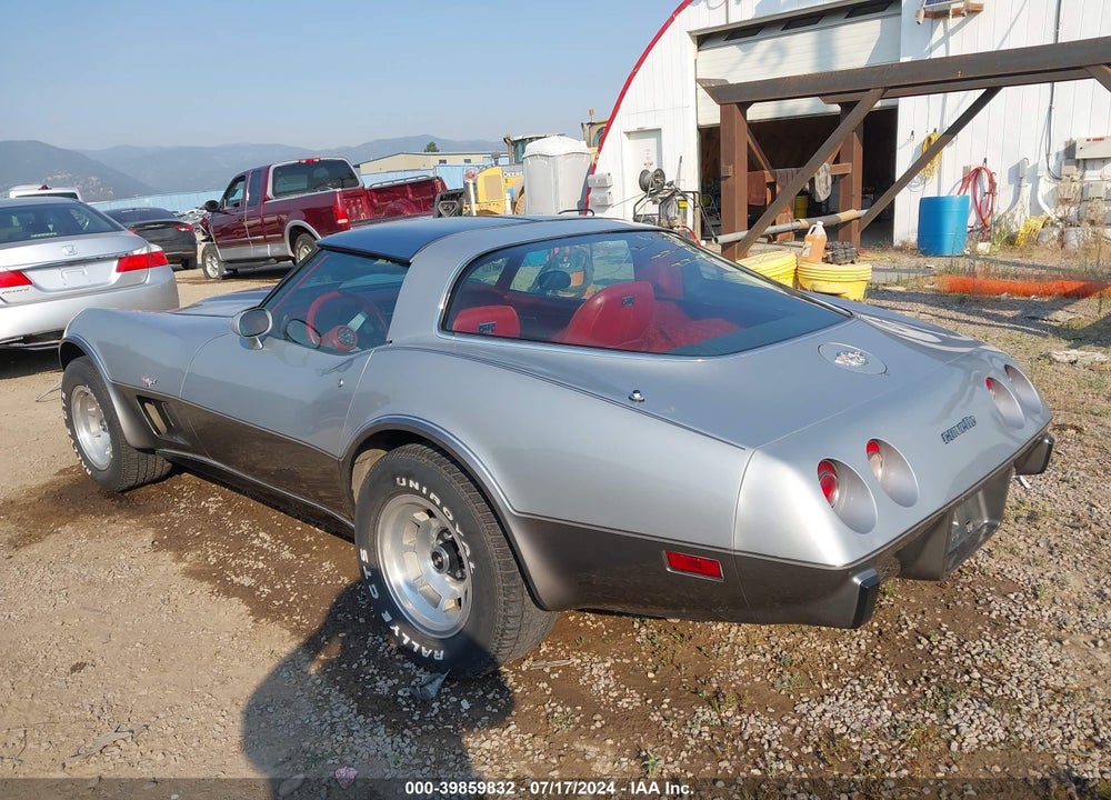 1978 CHEV CORVETTE VIN: 1Z8748S428492