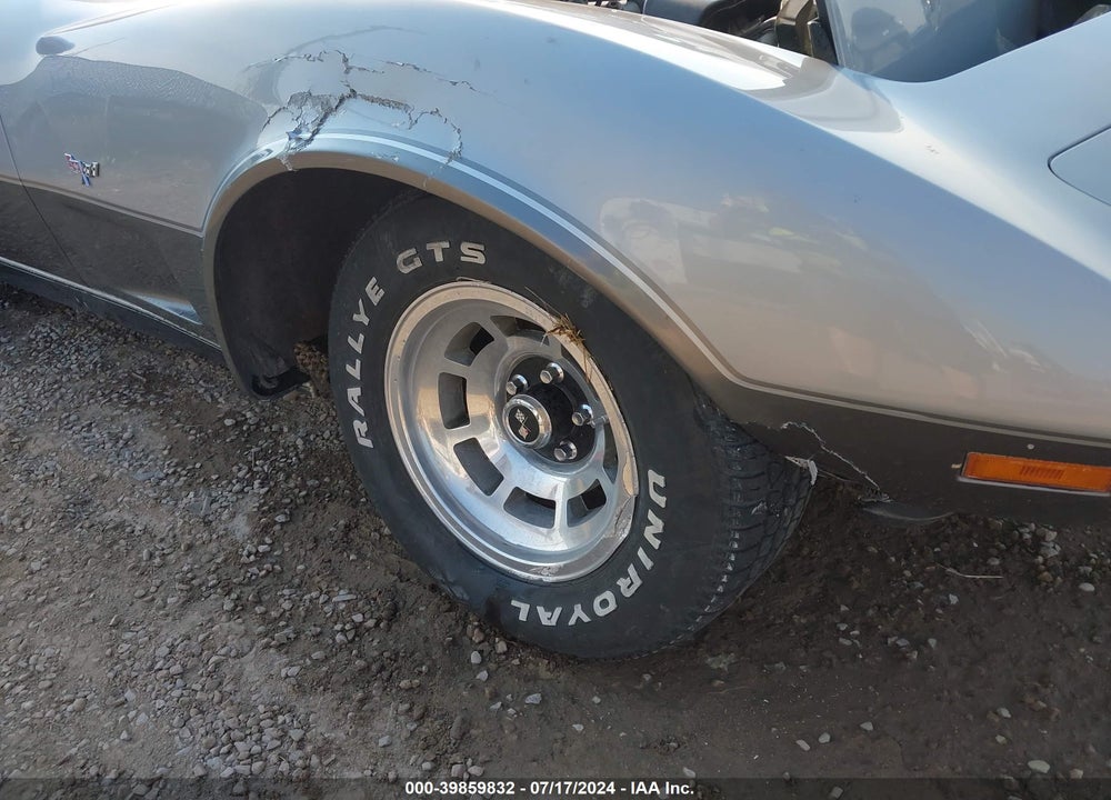 1978 CHEV CORVETTE VIN: 1Z8748S428492