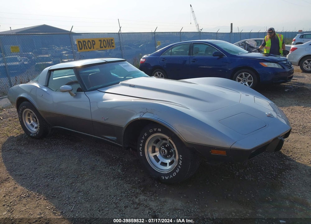1978 CHEV CORVETTE VIN: 1Z8748S428492