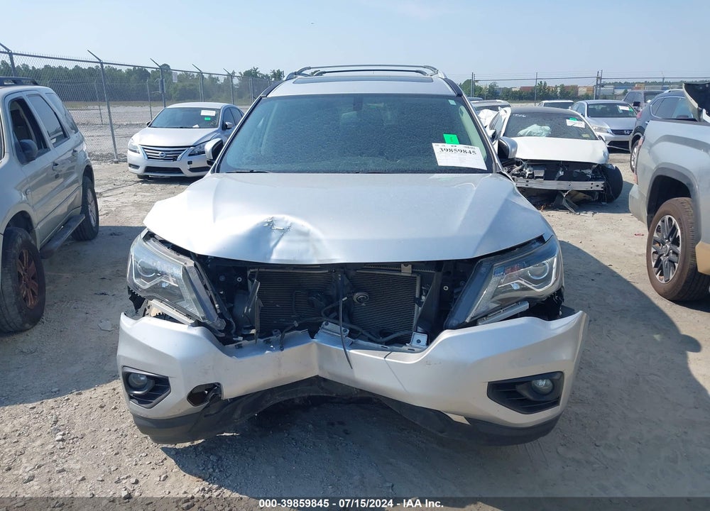 2018 NISSAN PATHFINDER SL VIN: 5N1DR2MN7JC650576