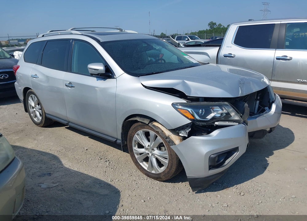 2018 NISSAN PATHFINDER SL VIN: 5N1DR2MN7JC650576