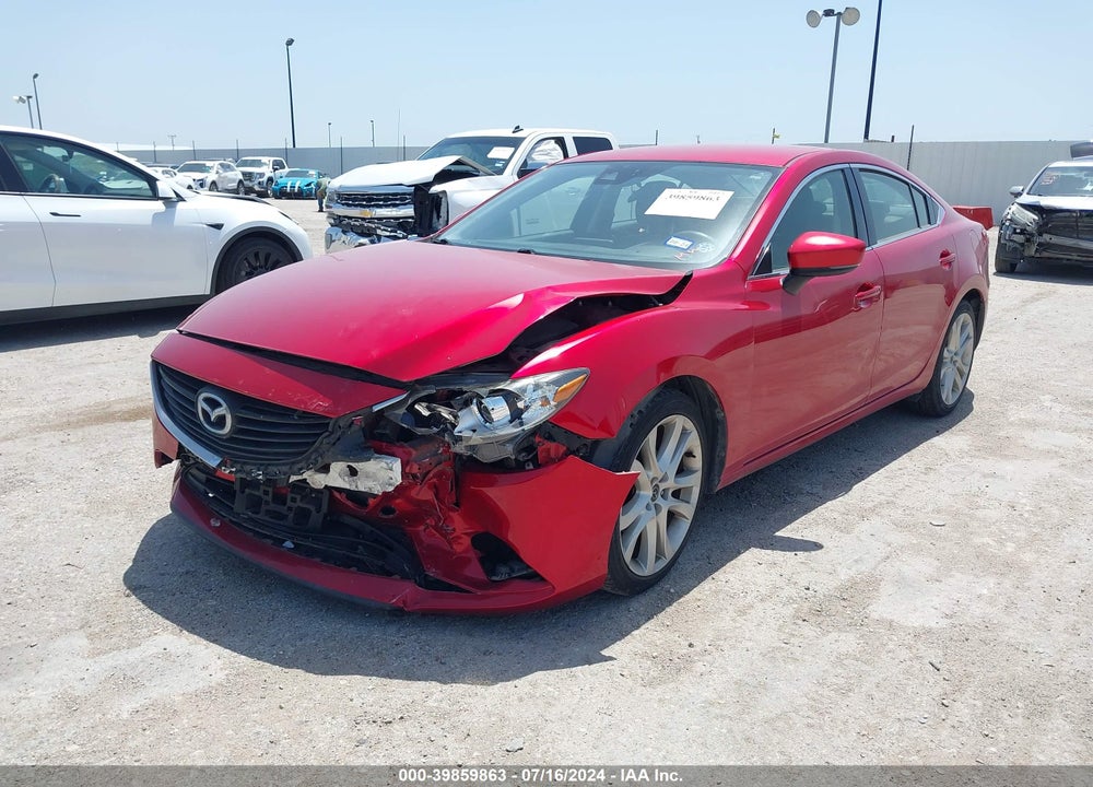 2017 MAZDA 6 TOURING VIN: JM1GL1V53H1140503