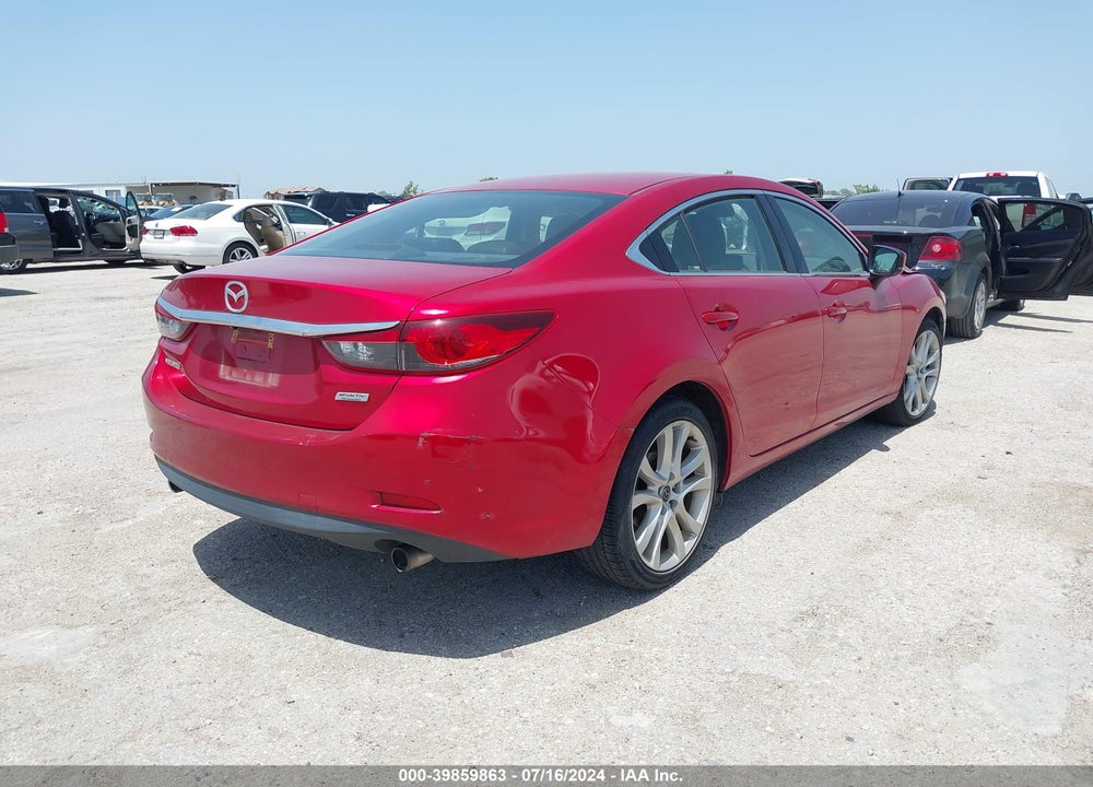 2017 MAZDA 6 TOURING VIN: JM1GL1V53H1140503