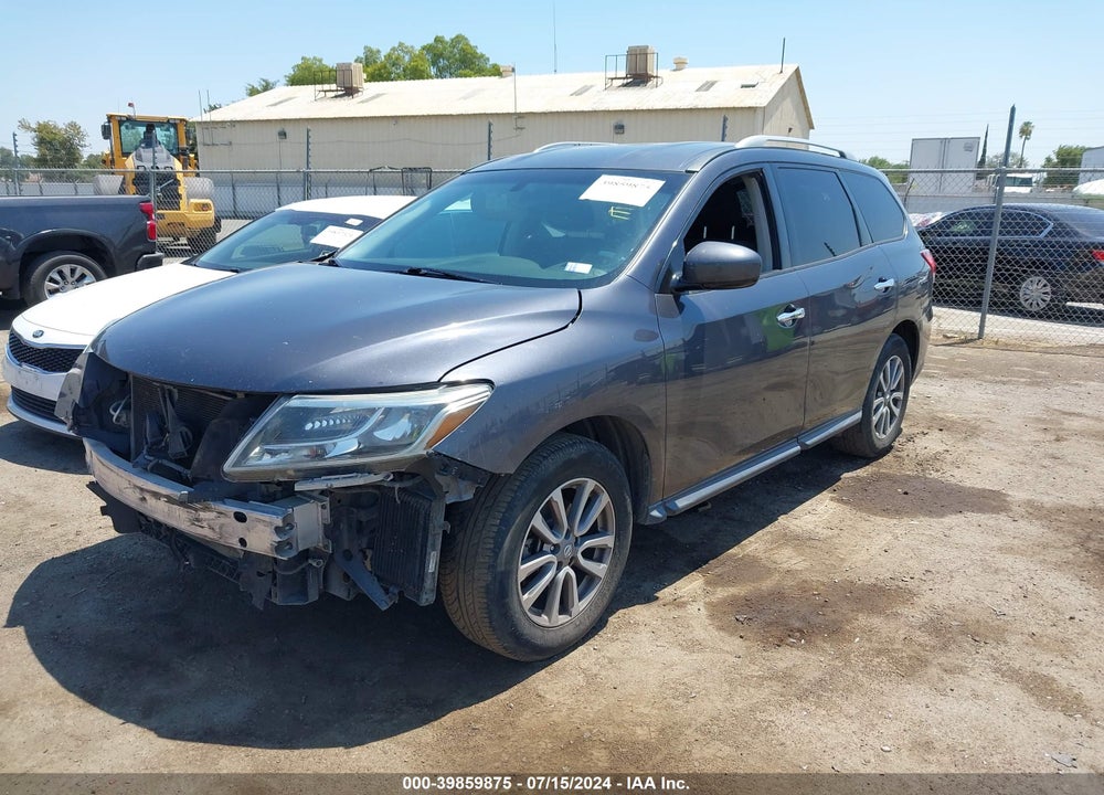2014 NISSAN PATHFINDER SV VIN: 5N1AR2MN6EC644406