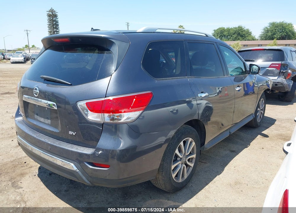 2014 NISSAN PATHFINDER SV VIN: 5N1AR2MN6EC644406