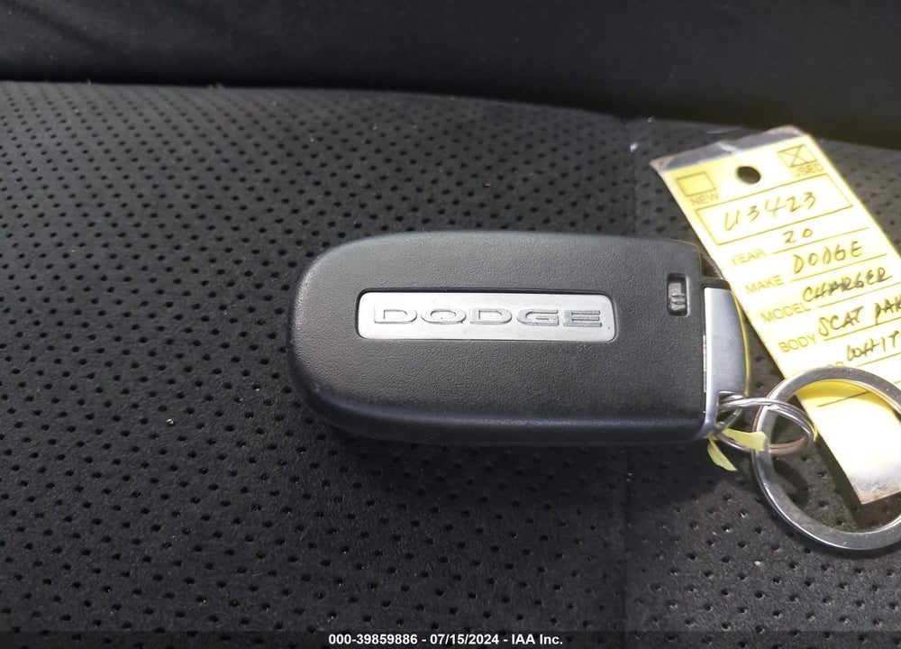 2020 DODGE CHARGER SCAT PACK RWD VIN: 2C3CDXGJ4LH172464