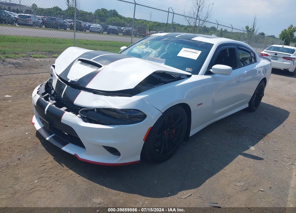 2020 DODGE CHARGER SCAT PACK RWD VIN: 2C3CDXGJ4LH172464