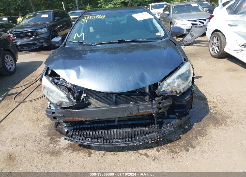 2015 TOYOTA COROLLA LE VIN: 2T1BURHE9FC280176