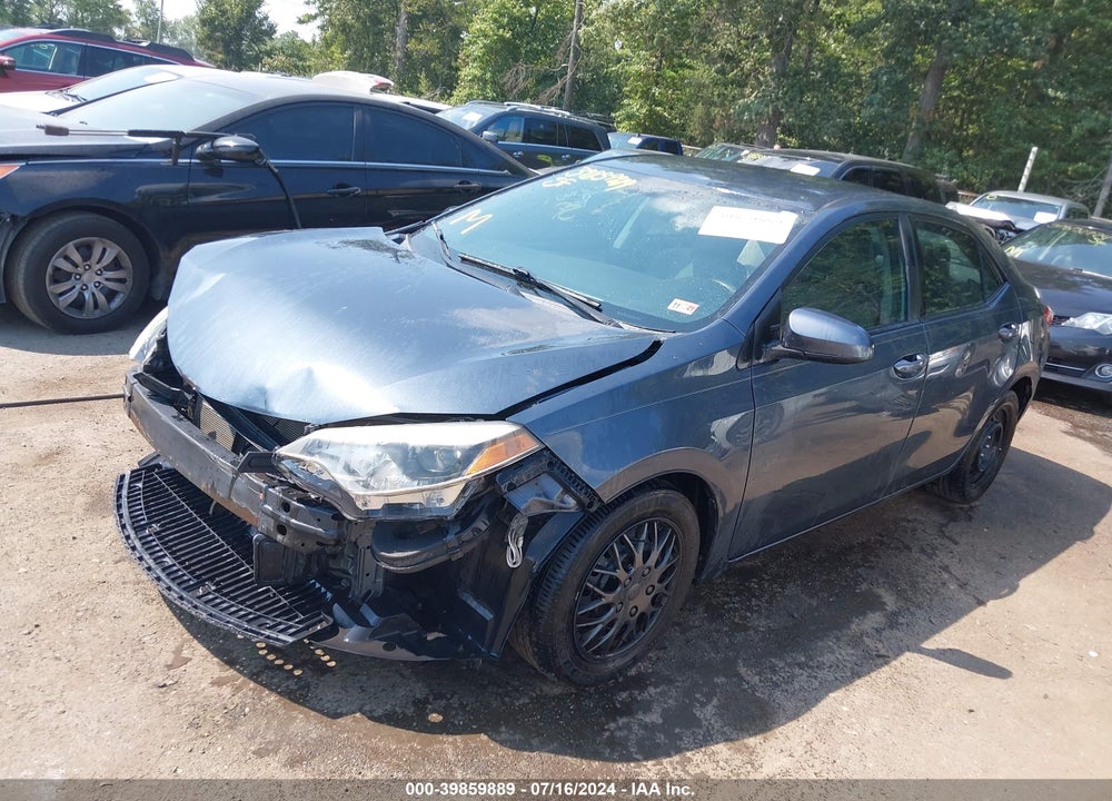 2015 TOYOTA COROLLA LE VIN: 2T1BURHE9FC280176