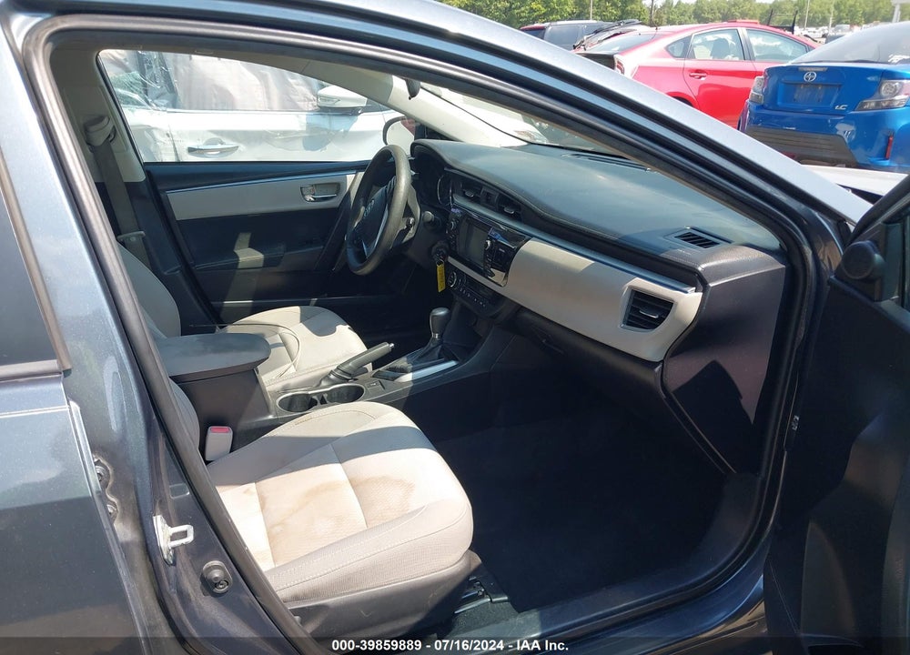 2015 TOYOTA COROLLA LE VIN: 2T1BURHE9FC280176