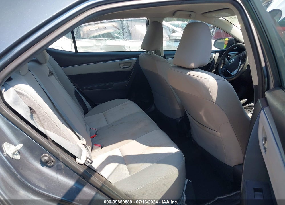 2015 TOYOTA COROLLA LE VIN: 2T1BURHE9FC280176