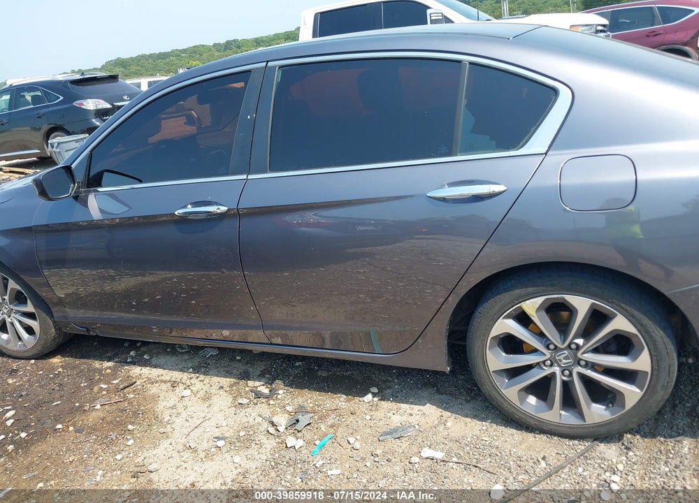 2013 HONDA ACCORD SPORT VIN: 1HGCR2F55DA081080