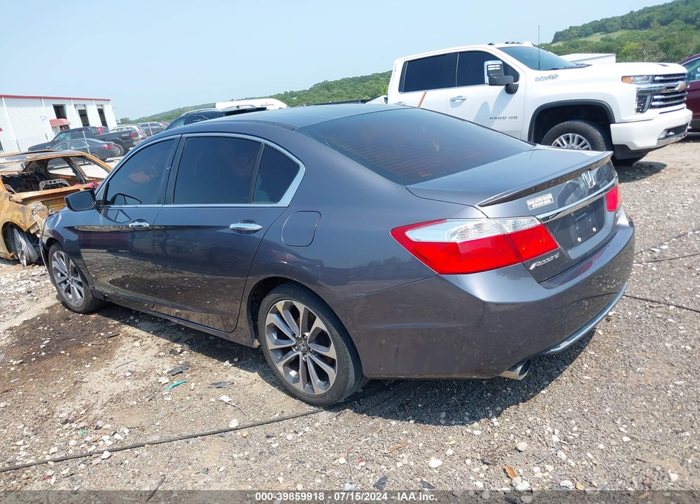 2013 HONDA ACCORD SPORT VIN: 1HGCR2F55DA081080
