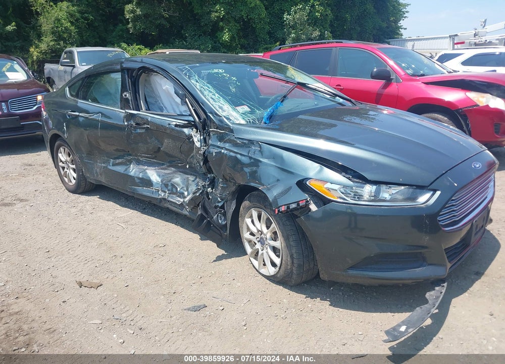 2015 FORD FUSION S VIN: 3FA6P0G76FR175487