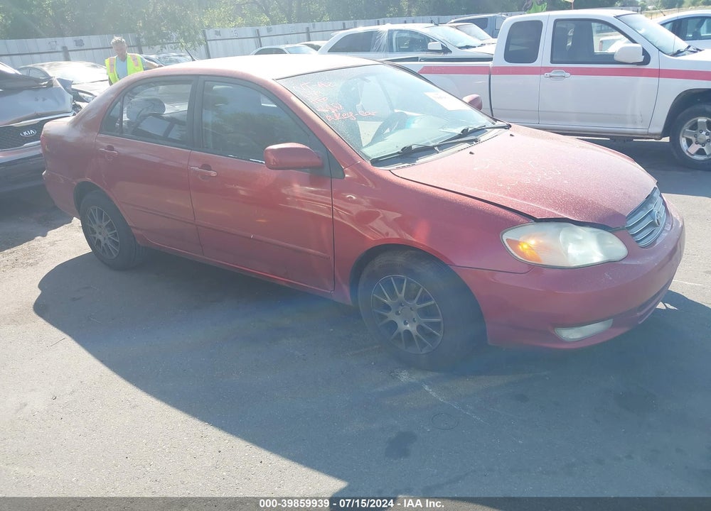 2004 TOYOTA COROLLA LE VIN: 2T1BR32E34C267069