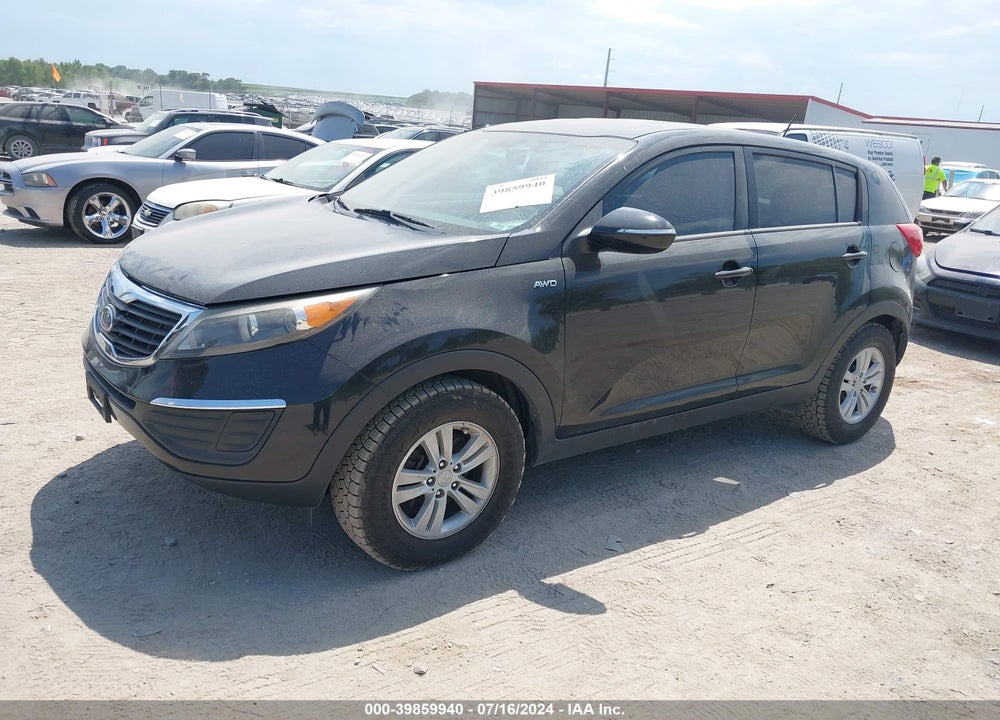 2011 KIA SPORTAGE LX VIN: KNDPBCA25B7074339