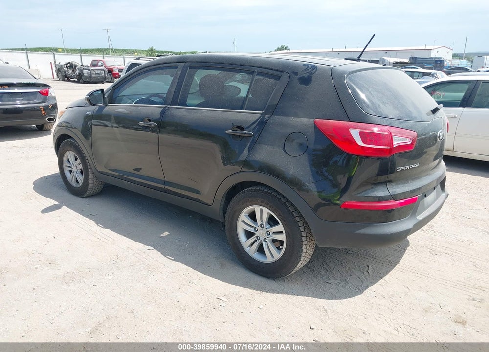 2011 KIA SPORTAGE LX VIN: KNDPBCA25B7074339