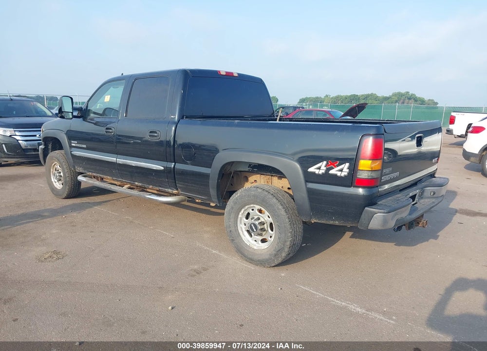 2006 GMC SIERRA 2500HD SLT VIN: 1GTHK23D36F164002