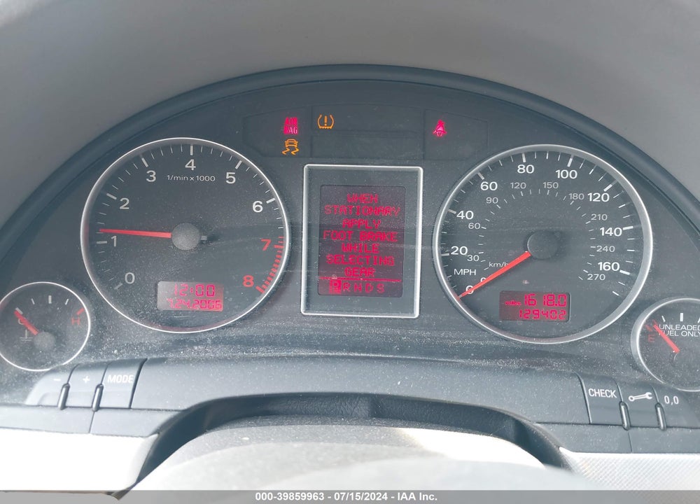 2008 AUDI A4 2.0T/2.0T SPECIAL EDITION VIN: WAUAF78E48A070356