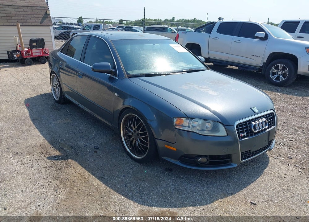 2008 AUDI A4 2.0T/2.0T SPECIAL EDITION VIN: WAUAF78E48A070356