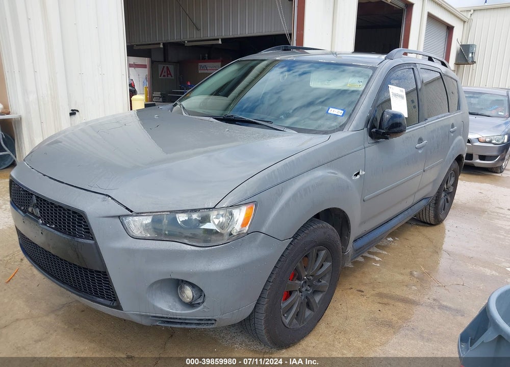 2010 MITSUBISHI OUTLANDER ES VIN: JA4AS2AW7AZ008777