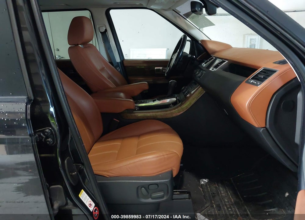2012 LAND ROVER RANGE ROVER SPORT HSE VIN: SALSK2D43CA722162