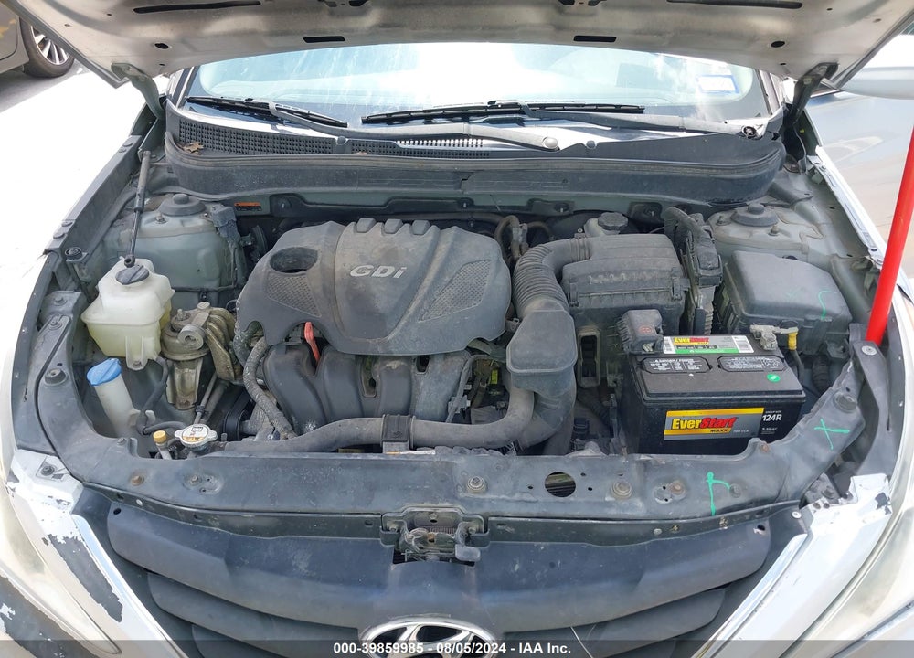 2014 HYUNDAI SONATA GLS VIN: 5NPEB4AC3EH814038