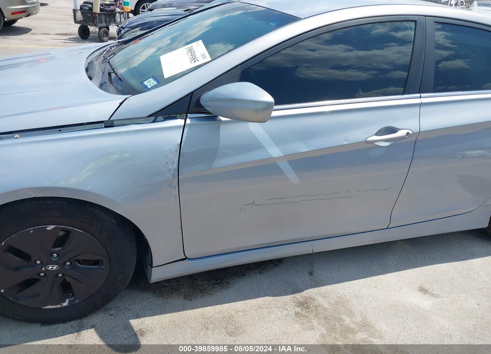 2014 HYUNDAI SONATA GLS VIN: 5NPEB4AC3EH814038