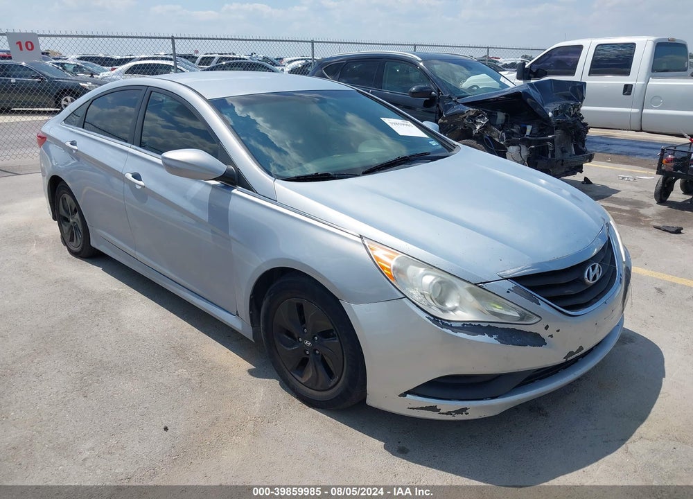 2014 HYUNDAI SONATA GLS VIN: 5NPEB4AC3EH814038