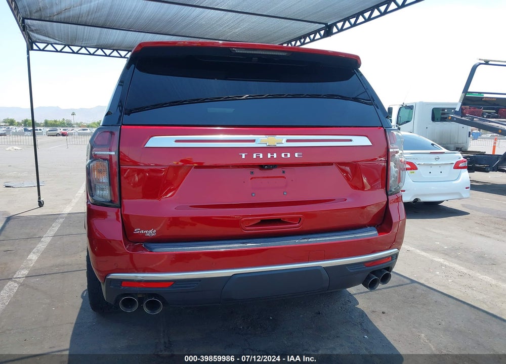 2021 CHEVROLET TAHOE 4WD HIGH COUNTRY VIN: 1GNSKTKL0MR275775