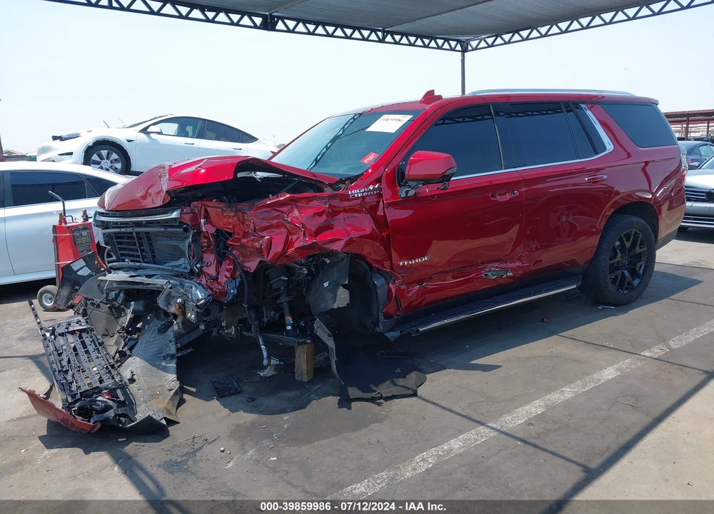 2021 CHEVROLET TAHOE 4WD HIGH COUNTRY VIN: 1GNSKTKL0MR275775