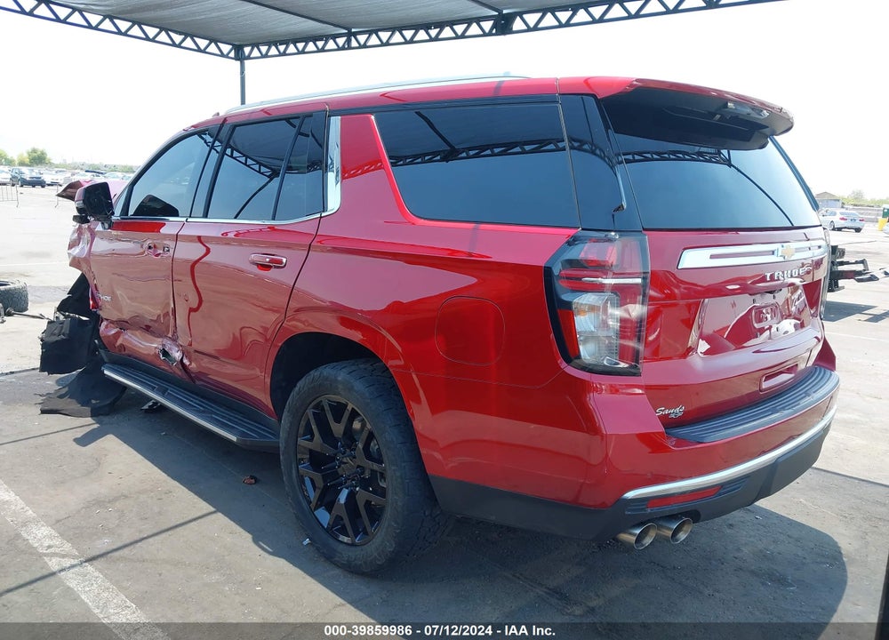 2021 CHEVROLET TAHOE 4WD HIGH COUNTRY VIN: 1GNSKTKL0MR275775