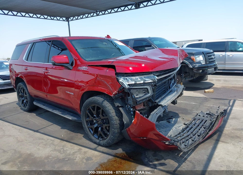 2021 CHEVROLET TAHOE 4WD HIGH COUNTRY VIN: 1GNSKTKL0MR275775