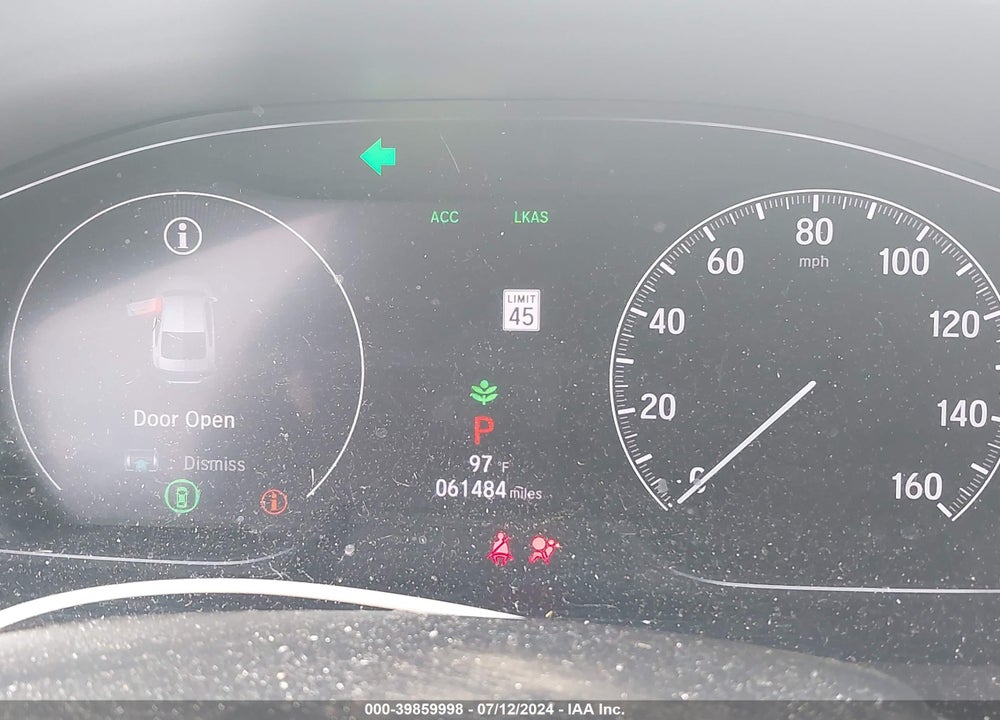 2019 HONDA ACCORD LX VIN: 1HGCV1F11KA127536