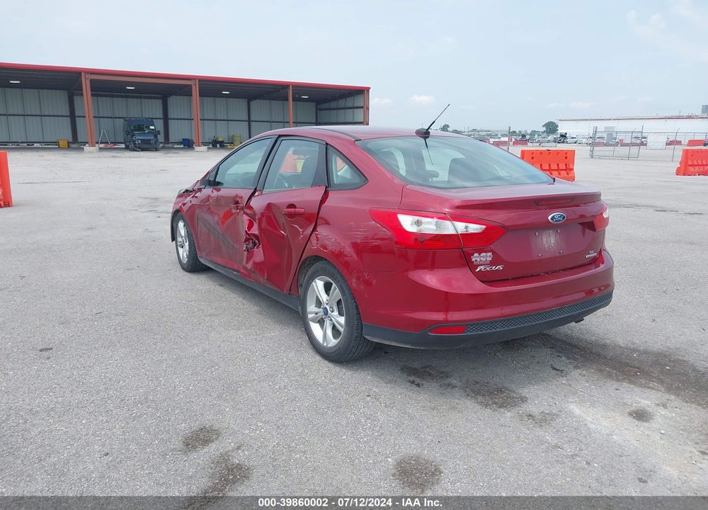 2014 FORD FOCUS SE VIN: 1FADP3F27EL106772
